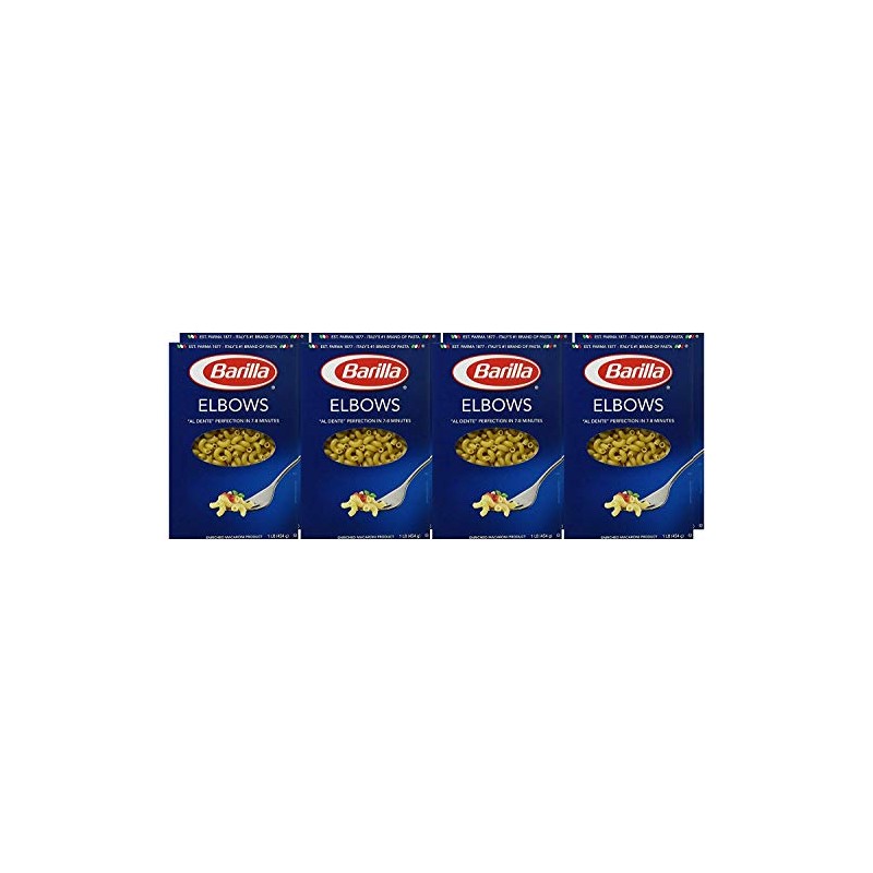 Barilla Pasta, Elbows, 16 Ounce (Pack of 6)