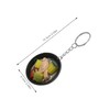 Mobestech 4pcs Miniature Miso Soup Keychain Cute Mini Bag Pendant