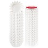 Caperci Heavy Duty White Mini Cupcake Liners 200 Counts -