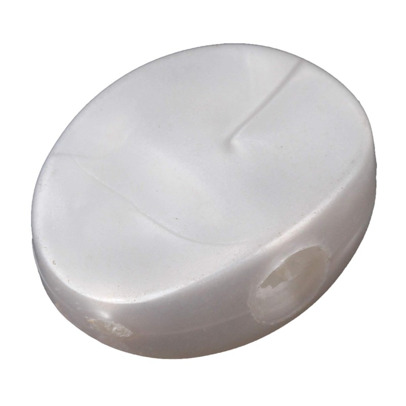 Yibuy 6pcs White Pearl Color Machine Head Buttons with Screws