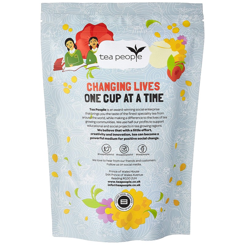 Tea People Liquorice Mint Toffee - 50 Pyramid Refill Pack