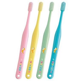 Oral Care, Dental Use, Tuft, 65.6 ft (20 m), 10 Pieces, Medium, Assorted 4 Colors, Toothbrush, Normal, For Mixed Teeth Periodic (6 to 12 Years)