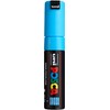 Posca PC8K 8mm Chisel Tip Marker, Light Blue