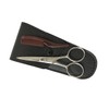 Baluue 2sets Stainless Steel Trimming Scissors Kit for Beard and