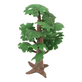 Operitacx Baummodell Feenbaum Miniaturen Pflanzenmodellierung Miniaturbaum Eisenbahnmodellbäume Artificial Tree Light Tree Modellbaum Gartenverzierung Mikrolandschaftsornament Plastik Green