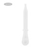 Wifehelper 100pcs 1.5ml Pipetas de Transferencia de plástico Goteros Desechables