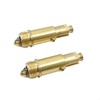 leyomgamz Brass Pop Up Drain Valve Screws, 2 Pieces, Stainless