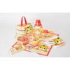 Skater ABS2AM Shimajiro Chopsticks & Chopsticks Case (Sliding) Set, 6.5