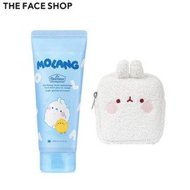 THE FACE SHOP Dr.Belmeur Clarifying Facial Moisturizer & Molang Molang Pouch Set 2items [THE FACE SHOP X MOLANG]