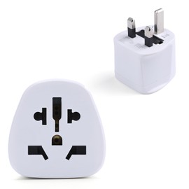 (2 Pack) Universal Adaptor to UK Plug Earthing Contact Sockets (e.g. USA China Germany Switzerland Canada Mexico Thailand Jamaica Brazil etc) Travel Plug Travel Adapter Socket Adapter