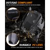 4X4FLSTC LED Fog Lights Assembly Compatible with 4th Gen 2013-2018