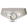 Elastic Women's Waist Belt, Approx. 6 cm-Wide Waist Belt with