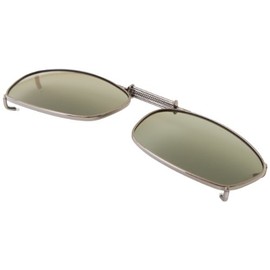 Haven Fits Over Sunwear Rec 5 50 Polarized Rectangular Sunglasses, Transparent, 50 mm