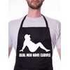 Print4U Real Men Have Curves Funny Birthday Novelty Baking BBQ