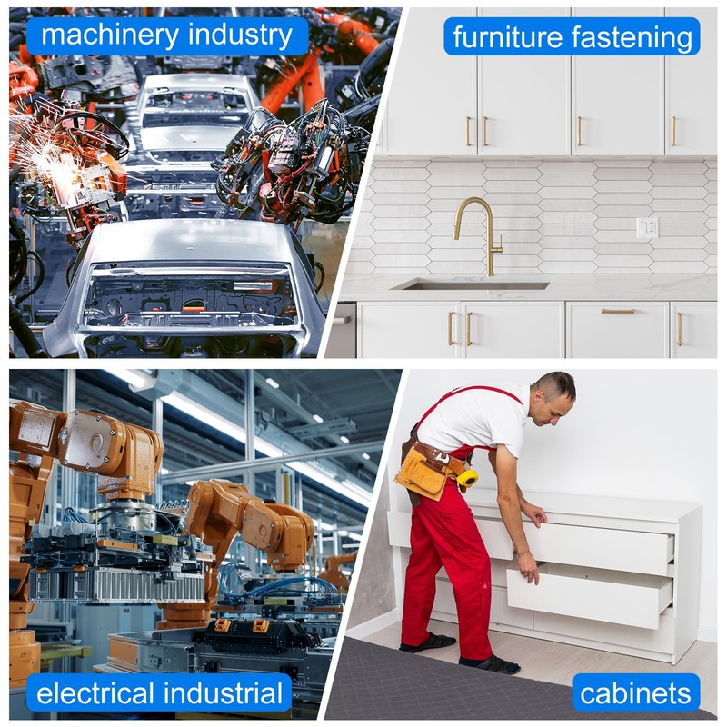 sourcing map 5Pcs M10 Knurled Thumb Nuts, 304 Stainless Steel