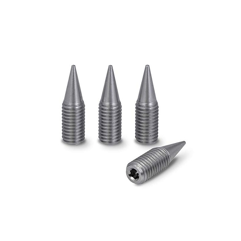 PrecisionGeek Stainless Steel Solid Speaker Spikes M10 L=35mm with Hex