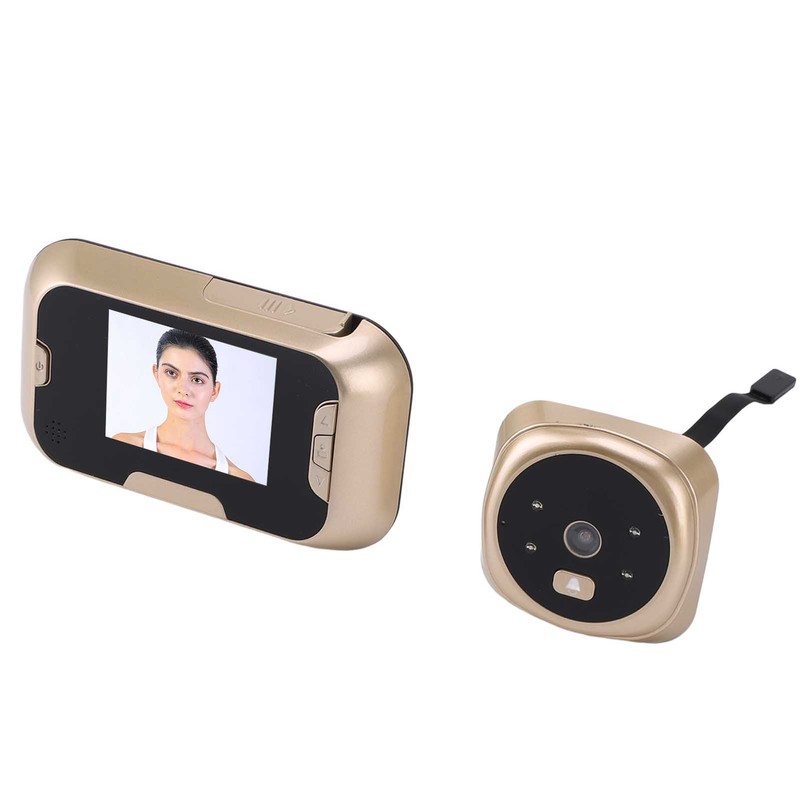 Peephole Camera Automatic Photo Taking 120° Viewing Angle Infrared Night