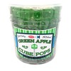 Hard Candy Cube Lollipop Suckers: Individually Wrapped Flavored Sucker Pack