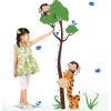 DaraBaby Vinil Decorativo Infantil Regla Medicion Cuarto Sala Jirafa
