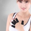 COMFORTIS 指サポーター 指 固定 サック スポーツ テーピング 間接 保護 黒