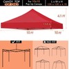 Ontheway 10' x 10' Replacement Canopy Top for EZ Pop