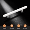 Probrico 30 Pack| White Cabinet Pulls 2-1/2 Inch T Bar