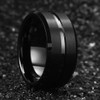 King Will Tungsten Carbide Wedding Band Ring for Men -10mm