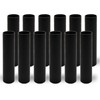 2 3 4 6 7 Inch Black Plastic Candle Cover