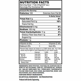 Pringles ZAZ Original Grab n' Go (0.67 OZ, 60 Count)