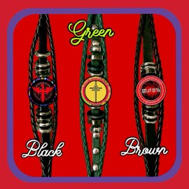 THIRTY SECONDS TO MARS L.A. 1998  THREE LEATHER BRACELETS