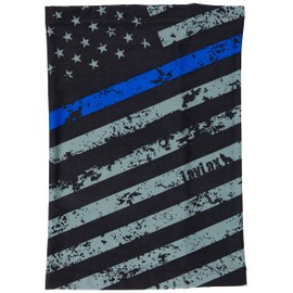 DRESS Cool Neck Gaiter: Blue Line