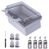 GCESSOIRY Waterproof Electrical Junction Box IP67 ABS Plastic Enclosure with