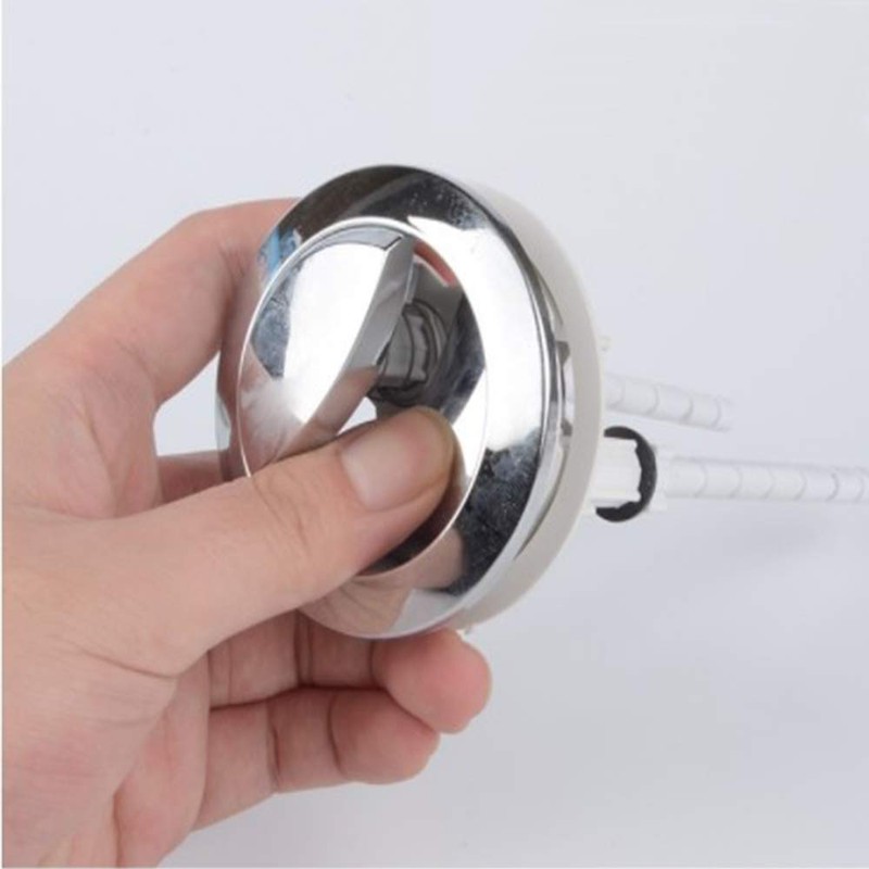 2 Pieces 48mm Standard Toilet Buttons, Dual Flush Water Tank