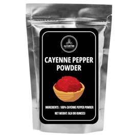 Naturevibe Botanicals Cayenne Pepper Powder – 5lb Bulk | 100% Pure & Non-GMO | Hot & Spicy Seasoning for Cooking, Sauces & Rubs