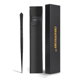 Cooking Tweezers, 1 Piece Chef's Tweezers Tongs, Chef's Plating Tool, 10 inch Food tweezers, Universal for all kinds of cooking, steak, plating, pasta and many other scenarios (1pc Set)