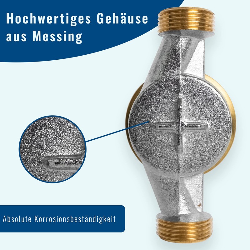 Home Water Meter 3/4 x 130 x 2.5