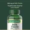 Nature's Bounty Milk Thistle Capsules, Traditionally Used for Liver Health,