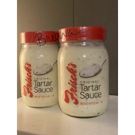 Frisch's FRISCHS TARTAR SAUCE LARGE 16OZ TWO JARS-  Exp 02/25 or Later FRESH