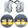 TCMT Front LED Turn Signals Clear Lens Fit for Honda