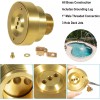 Do not reply 3 Hole Pool Brass Deck Jet Nozzle