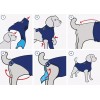 Medical Pet Shirts Dark Blue XLarge Dog Protection after Surgery