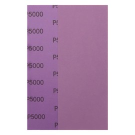 Sandpaper 5000 Grit,Wet Dry Sanding Sheets,High Performance Ceramic Abrasive Sand Paper for Wood Furniture Finishing,Metal Grinding,Automotive Polishing,9 x 3.6 Inch,25-Pack