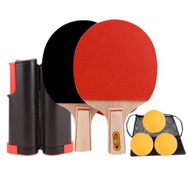 PUBAMALL Juego de Juego de Ping Pong, Juego portátil Tennis de Mesa Plegable (01)