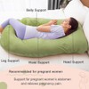 AMCATON 60 Inch Pregnancy Pillow for Sleeping, Extra Large U