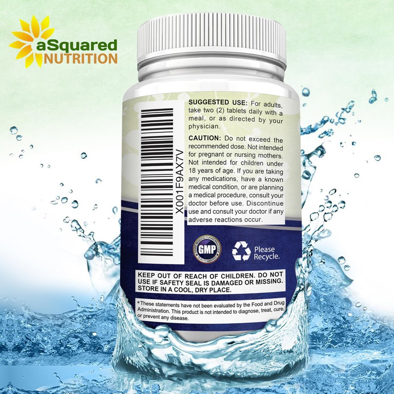 aSquared Nutrition Magnesium Glycinate 400mg - 180 Tablets - Max