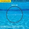 W34-OR Water Filter O-Ring for American Plumber 4-1/8" x 3-7/8