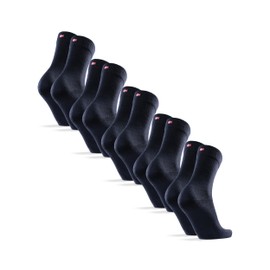 DANISH ENDURANCE Premium Merino Socks, 3 Pairs, Warm Socks, Wool Socks, Business Men's Socks, Women's Socks, Odourless & Breathable, Unisex, Merino Wool Socks for Men and Women, Dark Navy 5 Pairs