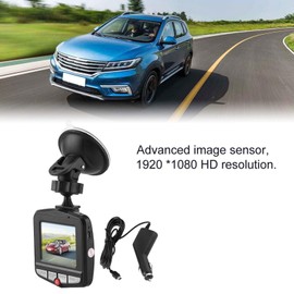 Car Camera ABS Plastic Black Full HD 1080P 2.2 Inch Car DVR Camera 170° Digital Driving Video Recorder Car DVR Camera Driving Recorder