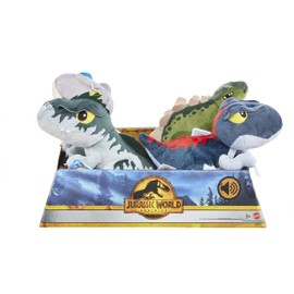 Jurassic World, Small Dinosaur with Sounds, Plush for Children from 3 Years