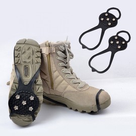 Winter hiking, icy roads, snowy, urban, practical, non-slip spike crampons FREE 3ea